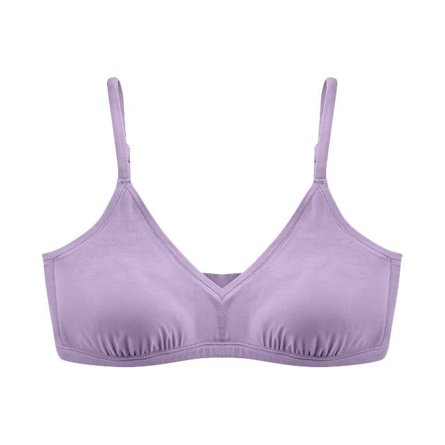 Organic Cotton Wireless Scoop Bralette