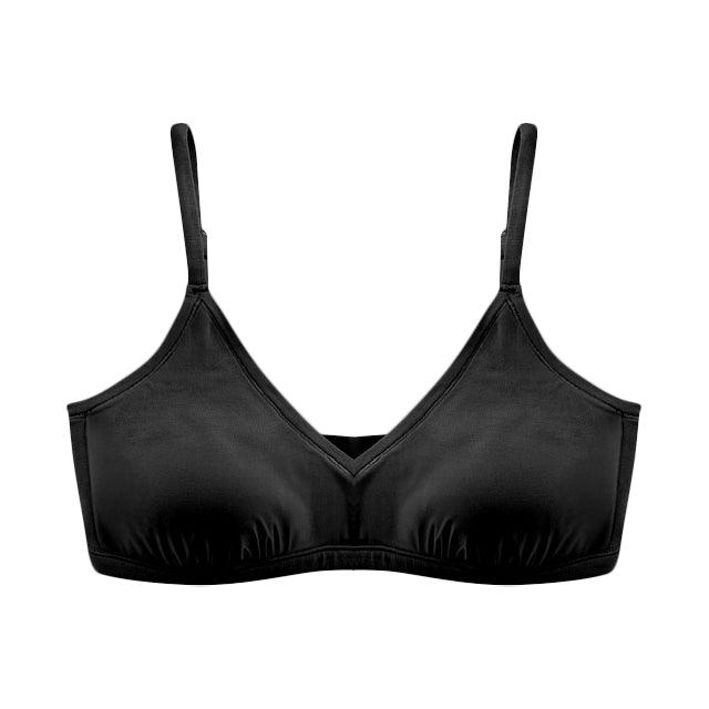 Organic Cotton Wireless Scoop Bralette