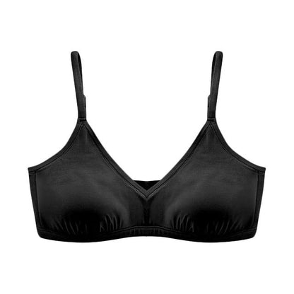 Organic Cotton Wireless Scoop Bralette