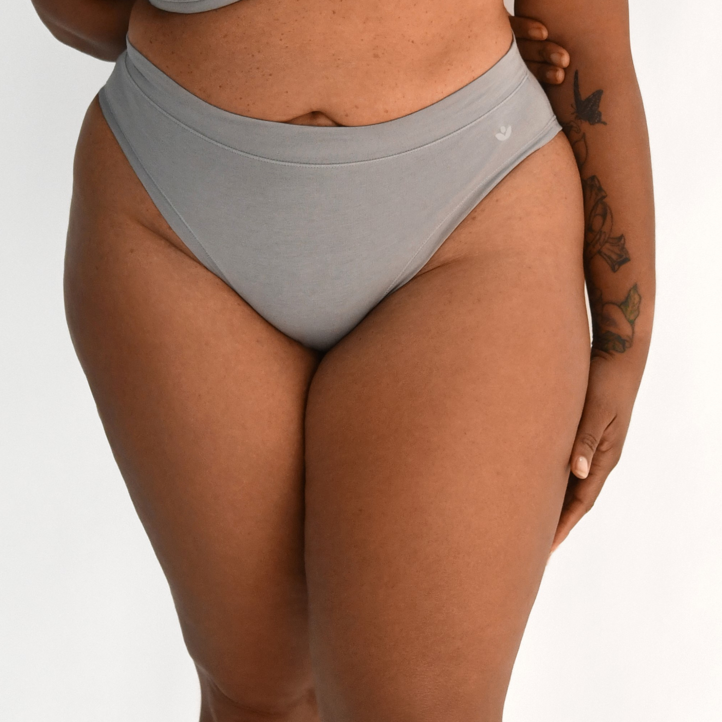 Organic Cotton High Leg Brief